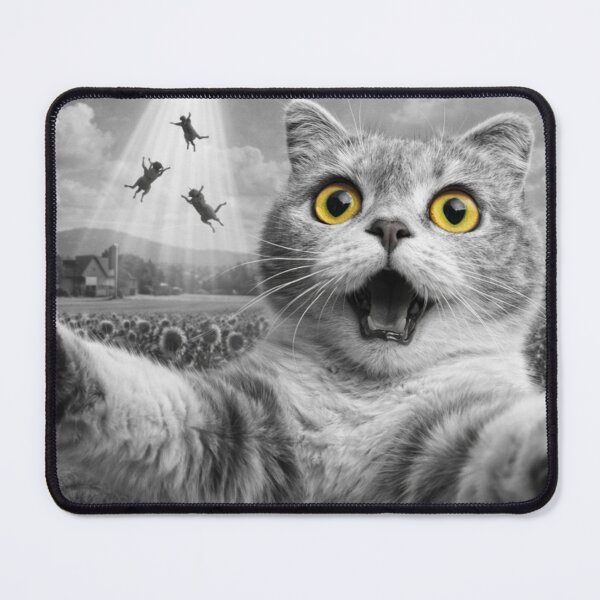 Item preview, Alien Cat Selfie UFO Gifts Men Teen Boys Graphic Funny Cat designed and sold by will freed18.