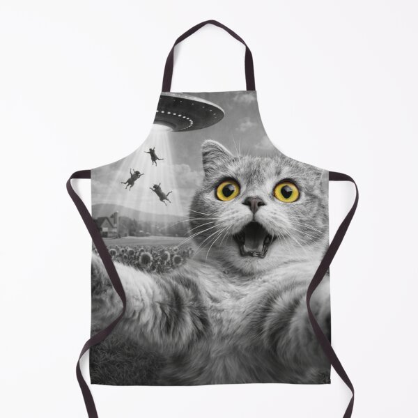 Item preview, Alien Cat Selfie UFO Gifts Men Teen Boys Graphic Funny Cat designed and sold by will freed18.