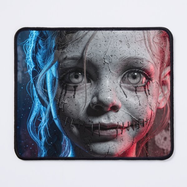 Item preview, Stitched Smile - The Frozen Scream designed and sold by FlederMerch.