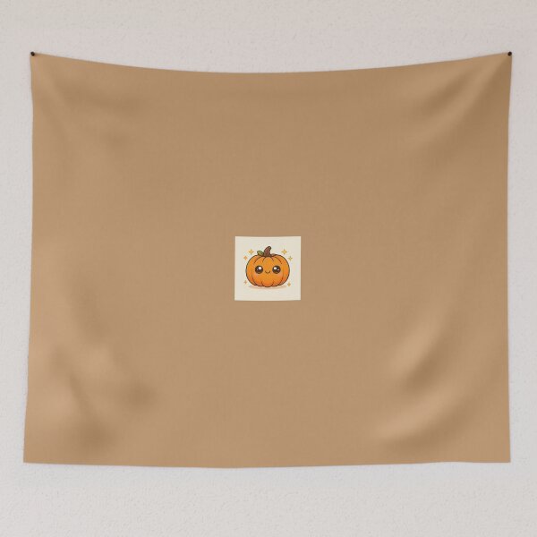Item preview, Cute Kawaii Pumpkin – Adorable Halloween Cartoon Illustration designed and sold by KalaPXL.