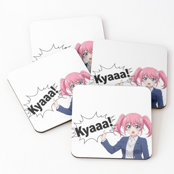 Item preview, Anime Character saying Kyaaa! designed and sold by Azar Awan.