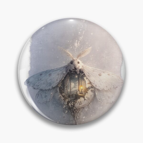 Item preview, Please Be Gentle – Moth designed and sold by InkWanderStudio.