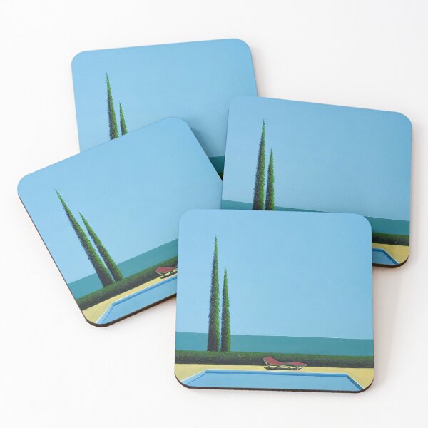 Item preview, David Hockney Inspired Poolside Pop Art | Vibrant Modern California Style designed and sold by Bondira-Spono.