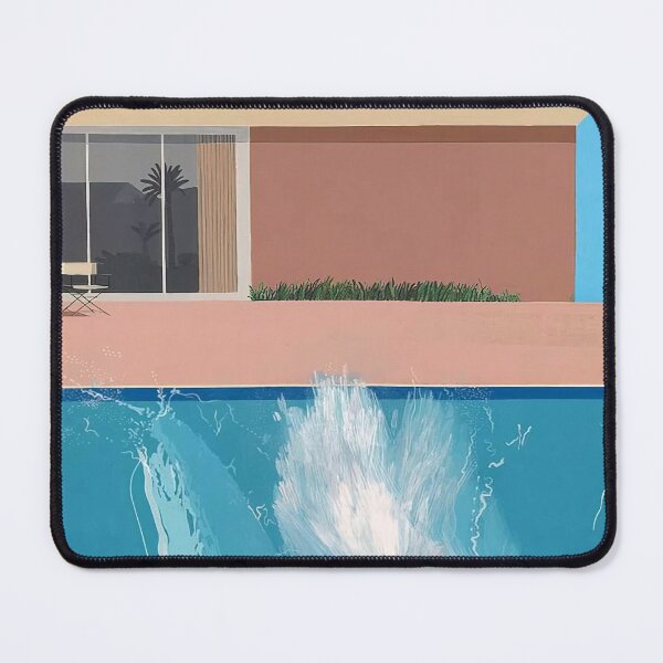 Item preview, David Hockney Inspired Poolside Pop Art | Vibrant Modern California Style designed and sold by Bondira-Spono.