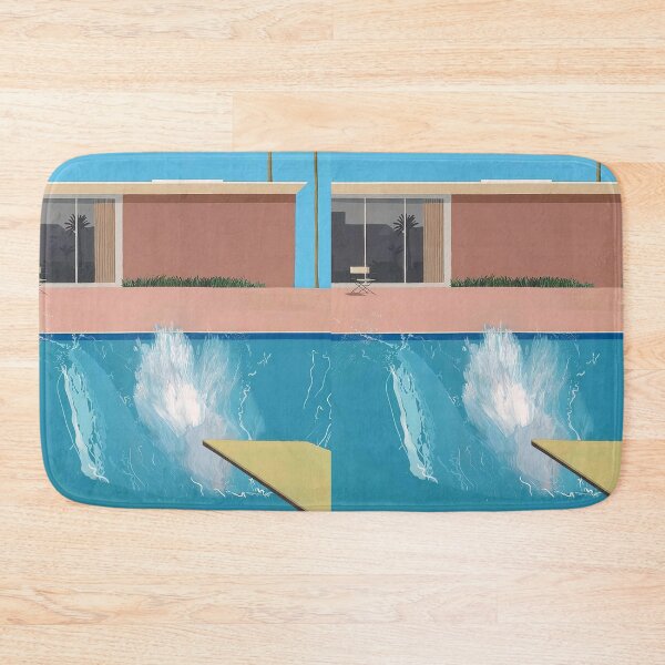 Item preview, David Hockney Inspired Poolside Pop Art | Vibrant Modern California Style designed and sold by Bondira-Spono.