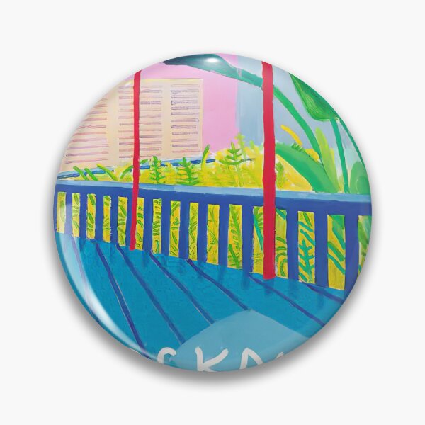 Item preview, David Hockney Inspired Poolside Pop Art | Vibrant Modern California Style designed and sold by Bondira-Spono.