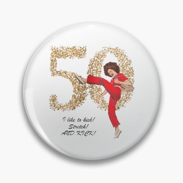 Item preview, I'm 50 and I like to Kick, Sally O'Malley is 50, 50th Birthday, 50 Year Old designed and sold by M-Andrews.