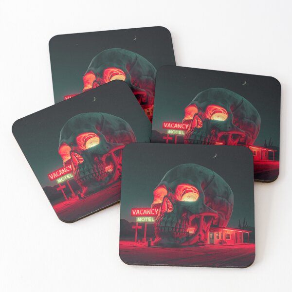 Item preview, Skull Motel Vacancy designed and sold by Musicdrip.