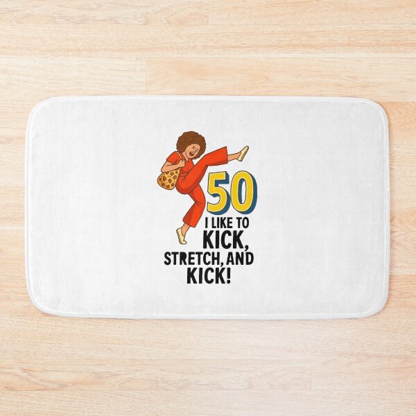 Item preview, I'm 50 and I like to Kick, Sally O'Malley is 50, 50th Birthday, 50 Year Old designed and sold by M-Andrews.