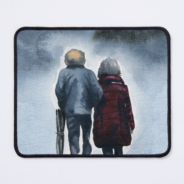 Item preview, After the Storm - Couple Walking - Together Forever designed and sold by Cass Harker Studio.