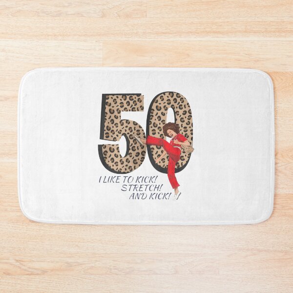 Item preview, I'm 50 and I like to Kick, Sally O'Malley is 50, 50th Birthday, 50 Year Old designed and sold by M-Andrews.