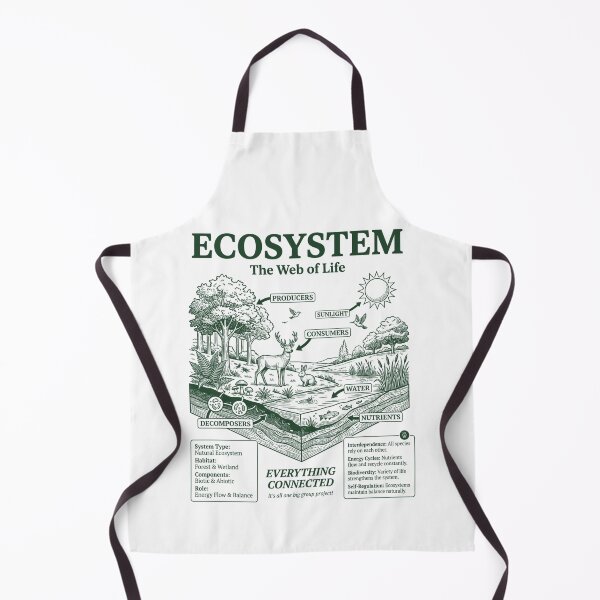 Item preview, Ecosystem Web of Life Biology Diagram designed and sold by FreshVibe Prints.