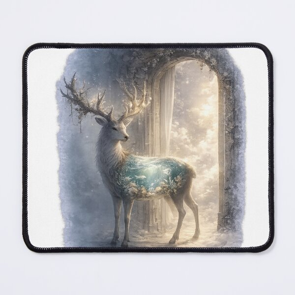 Item preview, Wish I Was Somewhere Else – Deer designed and sold by InkWanderStudio.