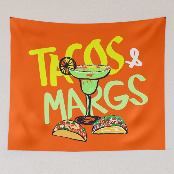 Item preview, Tacos & Margs Retro Illustration designed and sold by MaiZephyr.