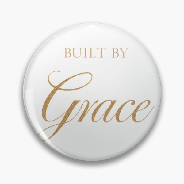 Item preview, Built By Grace Shirt | Christian Fitness Motivation Faith Apparel designed and sold by guchieworldcollection.