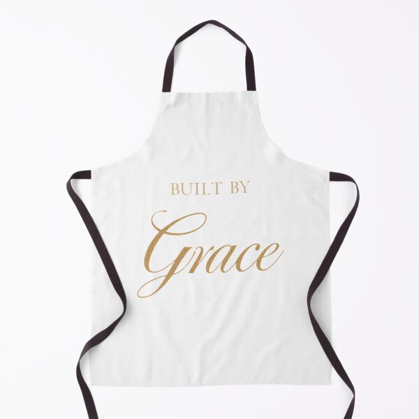 Item preview, Built By Grace Shirt | Christian Fitness Motivation Faith Apparel designed and sold by guchieworldcollection.