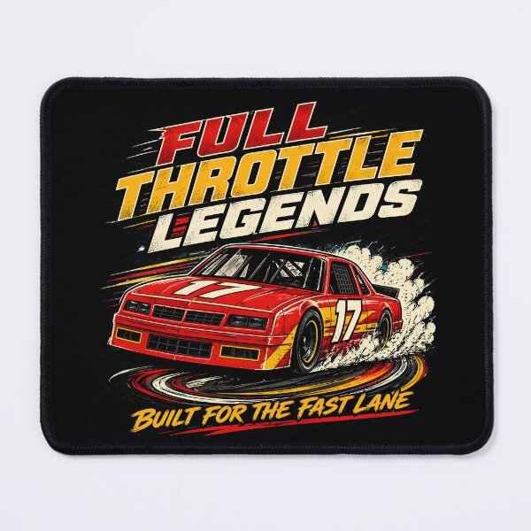 Item preview, Darrell Waltrip NASCAR- full throttle legends designed and sold by trendie-tees.