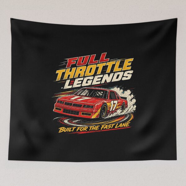 Item preview, Darrell Waltrip NASCAR- full throttle legends  designed and sold by trendie-tees.