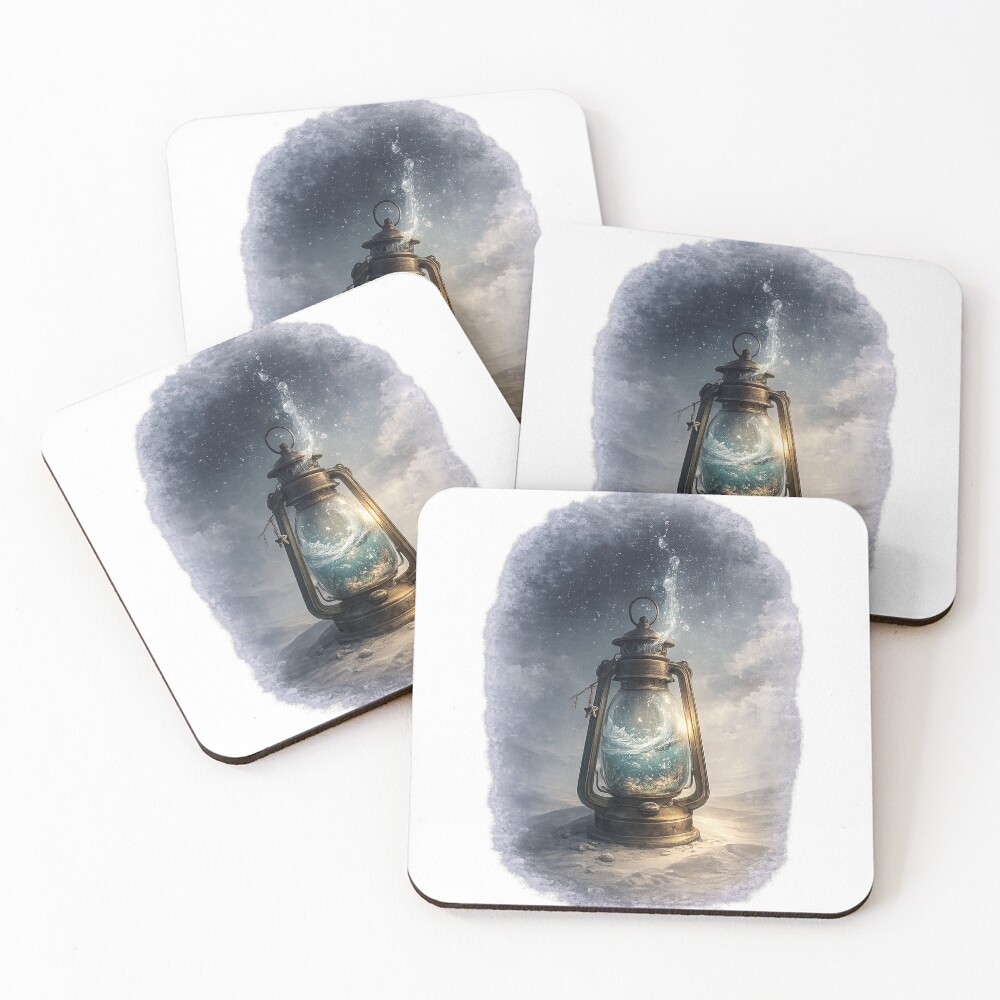 Item preview, Coasters (Set of 4) designed and sold by InkWanderStudio.