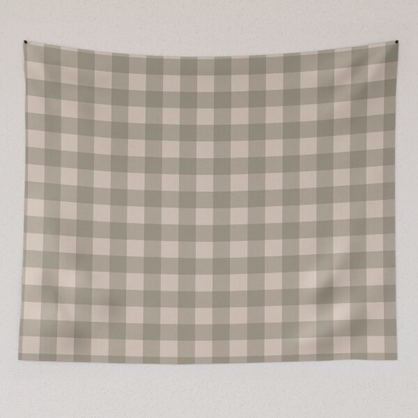 Item preview, Sage Green Gingham Check Pattern Classic Cottage Farmhouse Fabric designed and sold by Designs by christel_treiber.