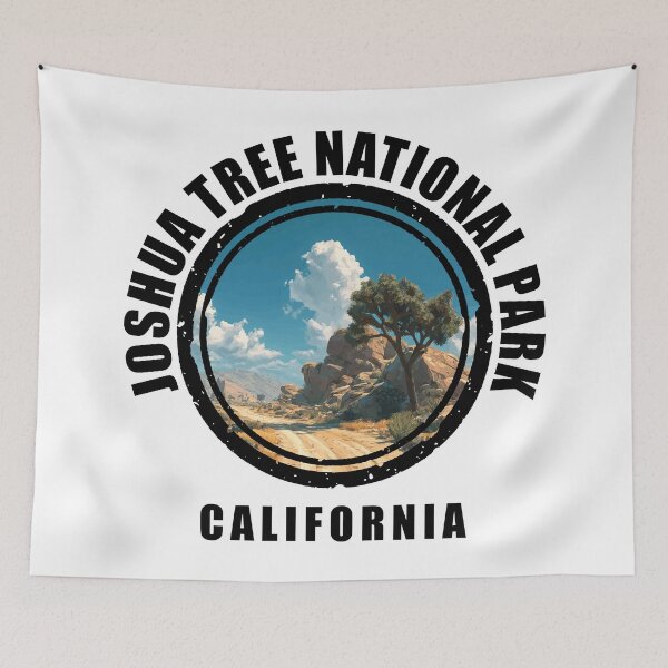 Item preview, Joshua Tree National Park - California (with Black Lettering) designed and sold by VelvetRoom.