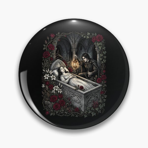 Item preview, Romeo And Juliet Tragic Crypt Scene Star Crossed Lovers designed and sold by Fenay Designs.