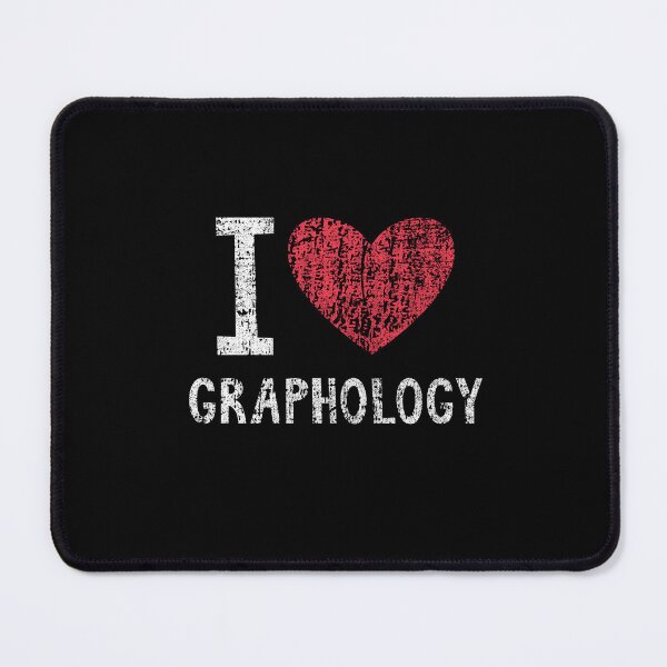 Item preview, I Love Graphology Gift For Men Women Kids designed and sold by GabbyKash.
