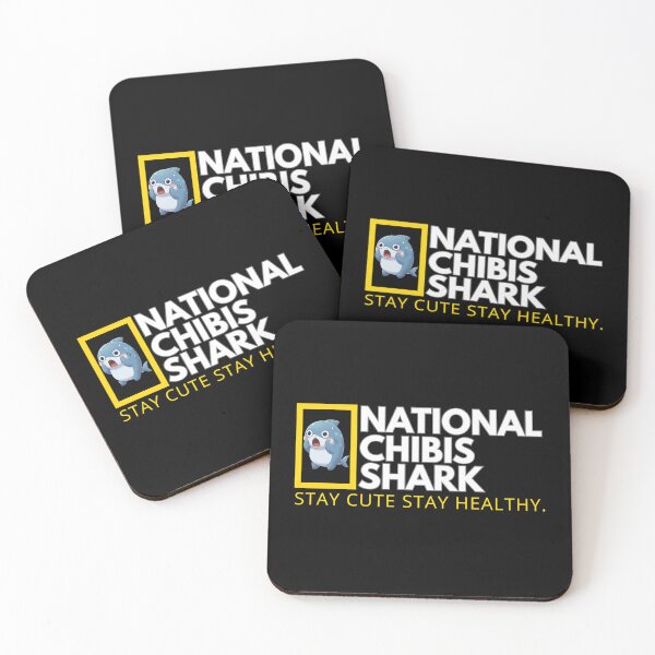 Item preview, ​National Chibis Shark Stay Cute Stay Healthy designed and sold by Nature's Chibis.