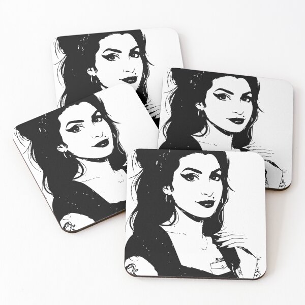 Item preview, Iconic Noir Portrait designed and sold by Hen-C-Art.