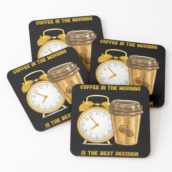 Item preview, Coffee In The Morning Is The Best Decision. designed and sold by Dinasshop.