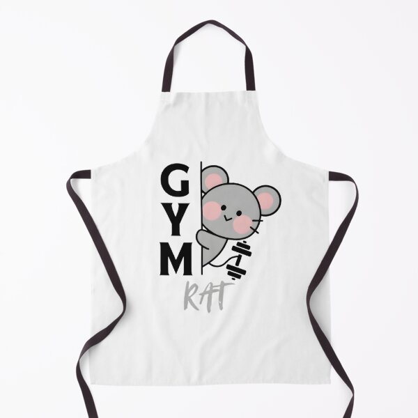 Item preview, Cute Gym Rat – Funny Fitness Mouse Workout Gym Lover Design designed and sold by Rebel Weave.