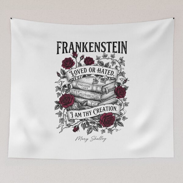 Item preview, Loved Or Hated I Am Thy Creation Frankenstein Mary Shelley designed and sold by Fenay Designs.