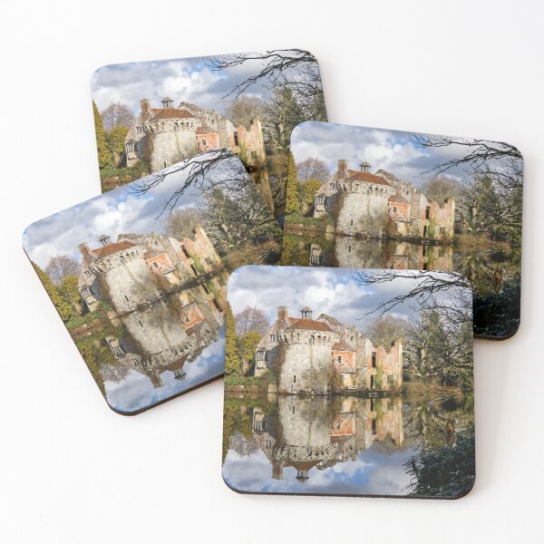 Item preview, Reflections of an English Castle in Lamberhurst Kent UK designed and sold by John Gilham - Landscape Photography.