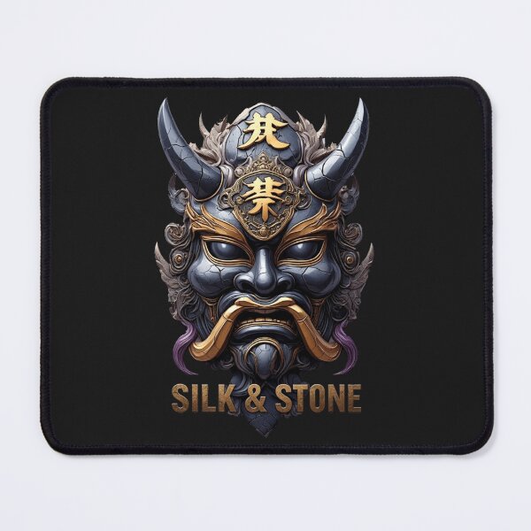 Item preview, Silk & Stone - Ronin Spirit Hannya Gold & Stone_ Edition_04 designed and sold by Shift-Bloom.