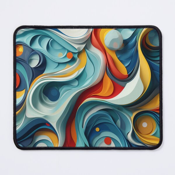 Item preview, Abstract Fluid Texture Papers – Colorful Liquid Marble Design designed and sold by karimahmed84.