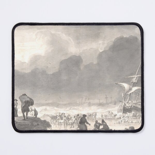 Item preview, Backhuysen Shipwreck Storm | Nautical designed and sold by GammaRay.