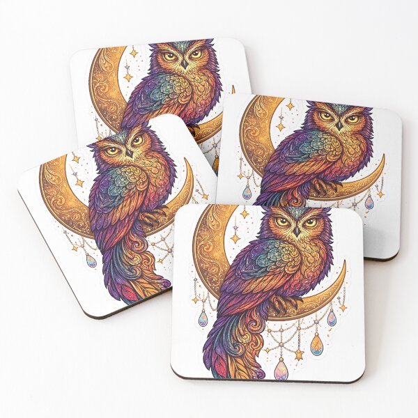 Item preview, Celestial Owl Dream  designed and sold by Jaideep Walia.