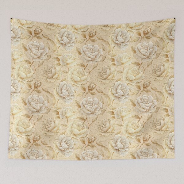 Item preview, Fragrant Rose Print  - Botanical Garden Pattern  - Gifts For Boyfriend designed and sold by RoyalStarsPatts.