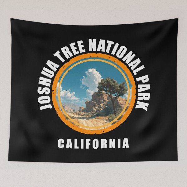 Item preview, Joshua Tree National Park - California (with White Lettering) designed and sold by VelvetRoom.