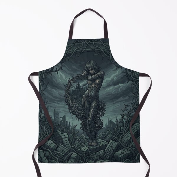 Item preview, Dark Minimalist Female Silhouette Art designed and sold by MarCinu Art.