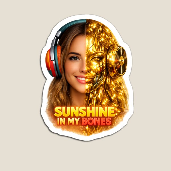 Item preview, SUNSHINE IN MY BONES  designed and sold by  ZenRave Designs.