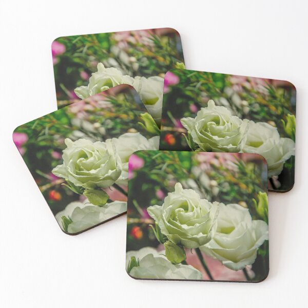 Item preview, Elegant White Lisianthus Flowers designed and sold by ShotsbyDesiree.