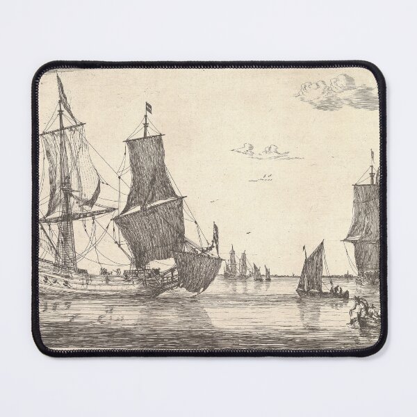Item preview, Zeeman Sailing Vessel And Rowboat | Nautical designed and sold by GammaRay.