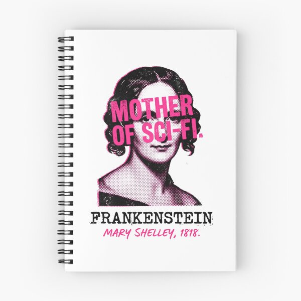 Item preview, Mother Of Sci Fi Frankenstein Mary Shelley 1818 designed and sold by Fenay Designs.