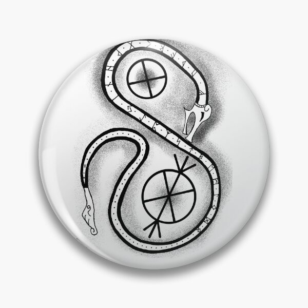 Item preview, Runic Sea Serpent designed and sold by HoffDesign.