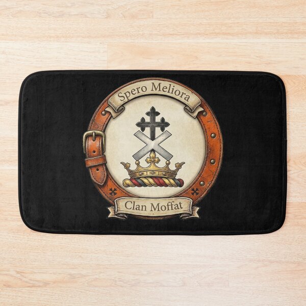 Item preview, Clan Moffat Crest designed and sold by BagTown Clans.