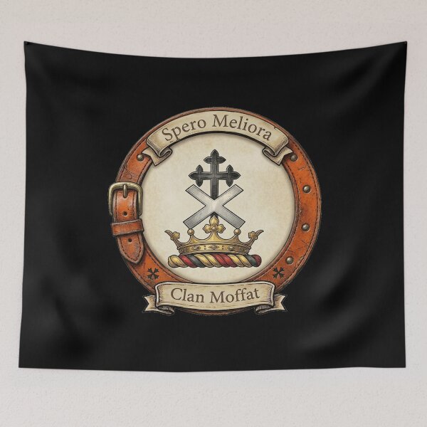 Item preview, Clan Moffat Crest designed and sold by BagTown Clans.