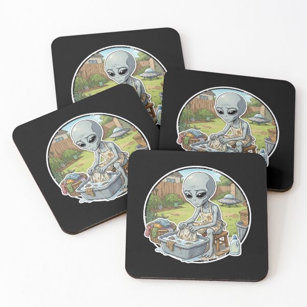 Item preview, Alien Laundry Day Chores designed and sold by Sunkhung.