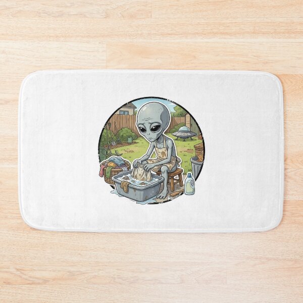 Item preview, Alien Laundry Day Chores designed and sold by Sunkhung.
