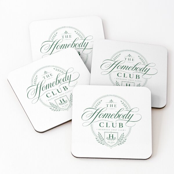 Item preview, Homebody Club Cozy Introvert Lifestyle Badge designed and sold by FreshVibe Prints.